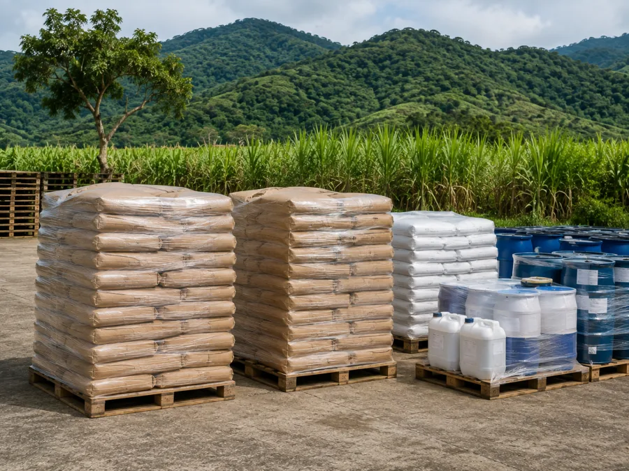 Agricultural consumables staged for the far-north cane and farming country