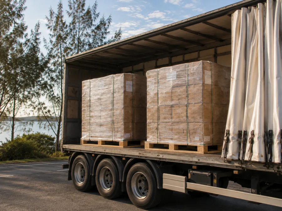Palletised & general freight, Brisbane to Hervey Bay freight