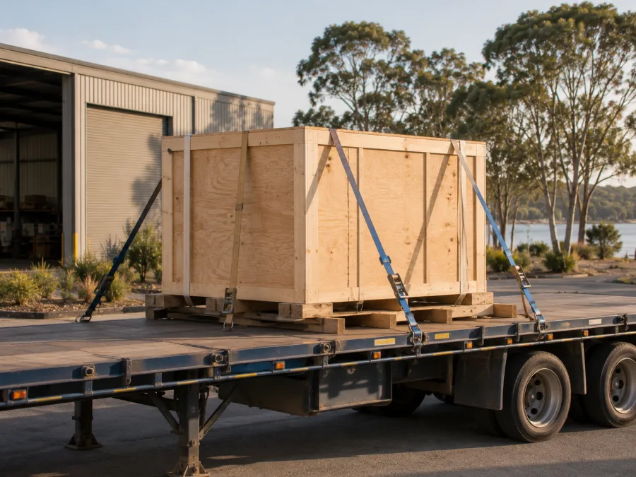 Machinery, plant & equipment, Brisbane to Hervey Bay freight