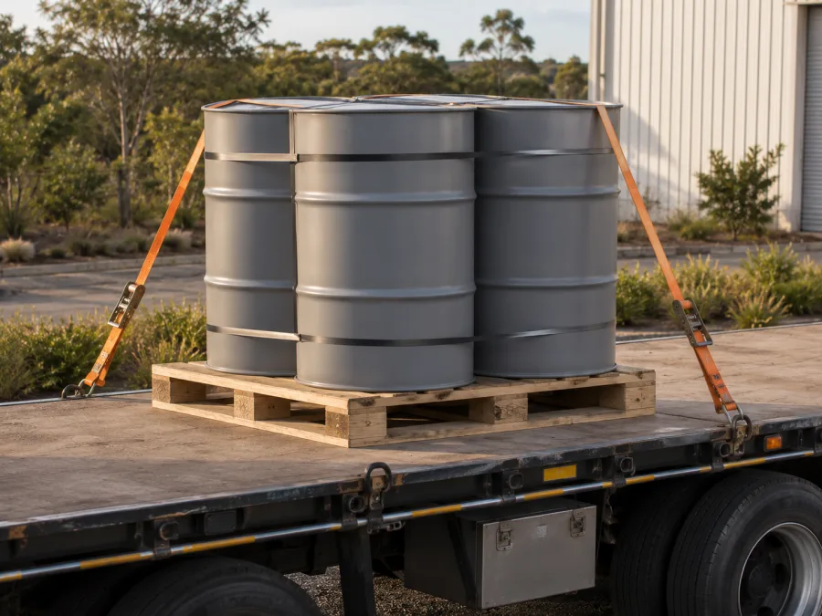 Dangerous goods, Brisbane to Hervey Bay freight