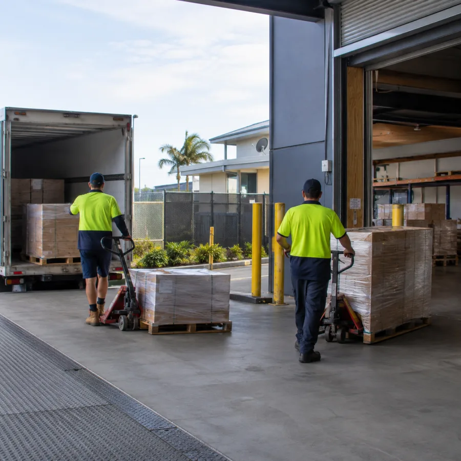 Retail & grocery replenishment, Brisbane to Hervey Bay freight