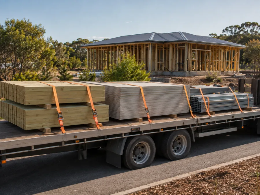Building & construction materials, Brisbane to Hervey Bay freight