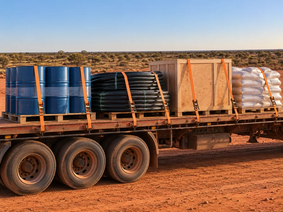 Resources & agricultural consumables, Melbourne to Adelaide freight