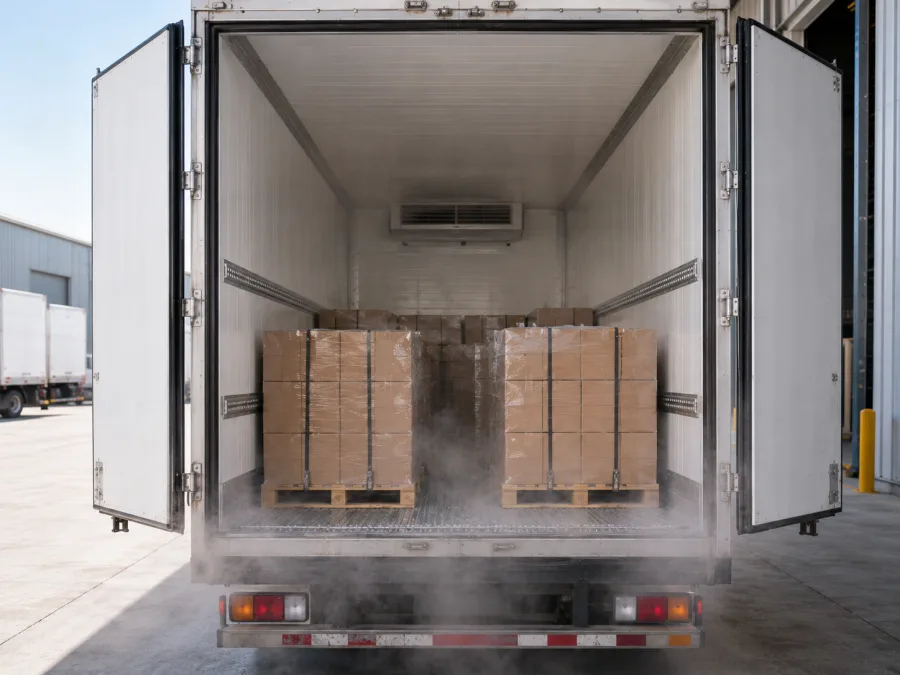 Chilled & temperature-controlled, Melbourne to Adelaide freight