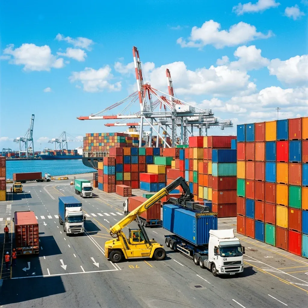 Empty container de-hire and return to the shipping line depot
